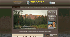 Desktop Screenshot of monohotsprings.com